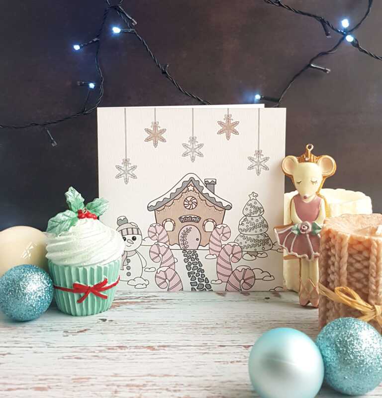 voščilnica medenjakova hiška