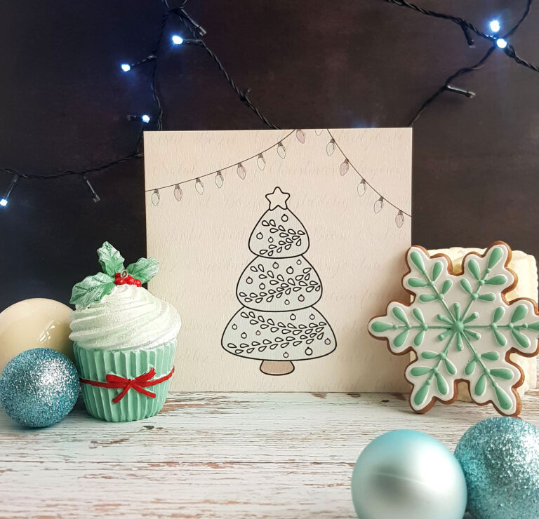 voščilnica smrekica